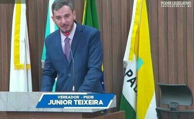 Imagem de compartilhamento para o artigo Vereador Junior Teixeira cobra envio de balancetes financeiros da Prefeitura de Chapadão do Sul da MS Todo dia